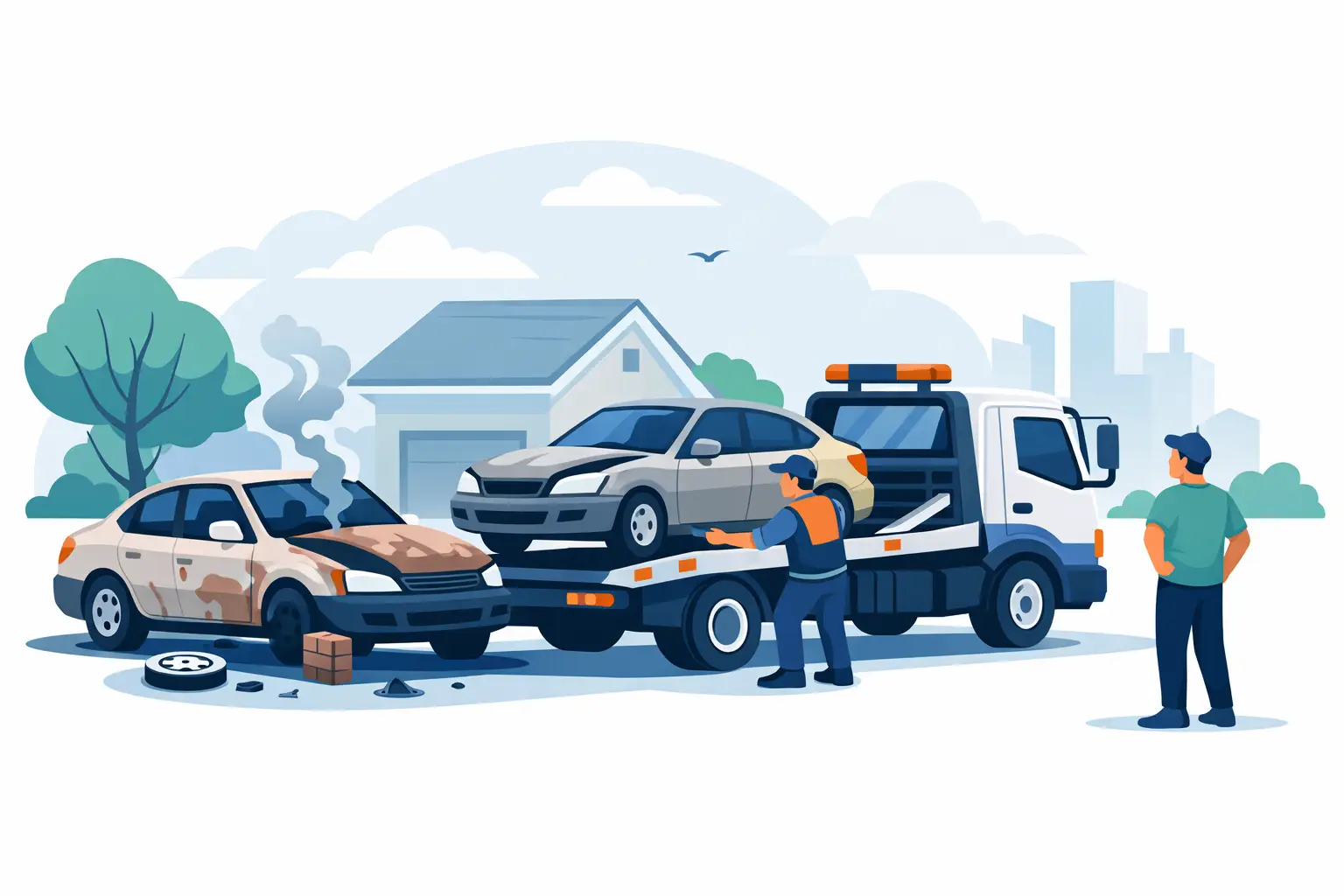 Scrap Car Collection at Home Made Simple