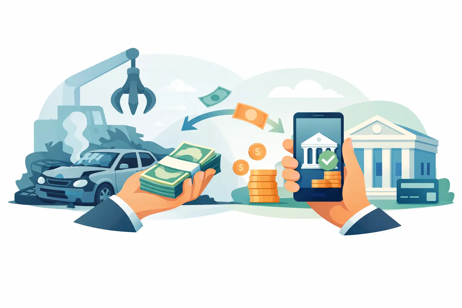 Scrap Car Payment by Bank Transfer Explained