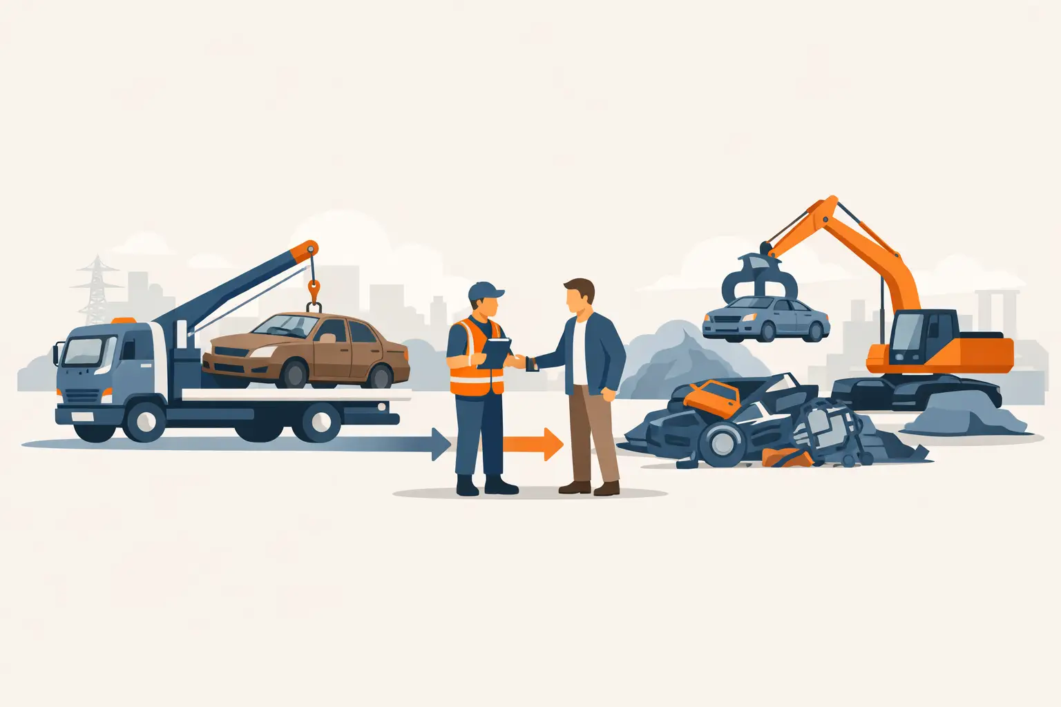 How Does Scrap Car Collection Work?