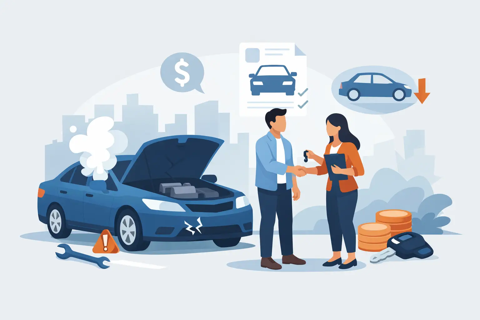 How to Sell Car With Engine Failure