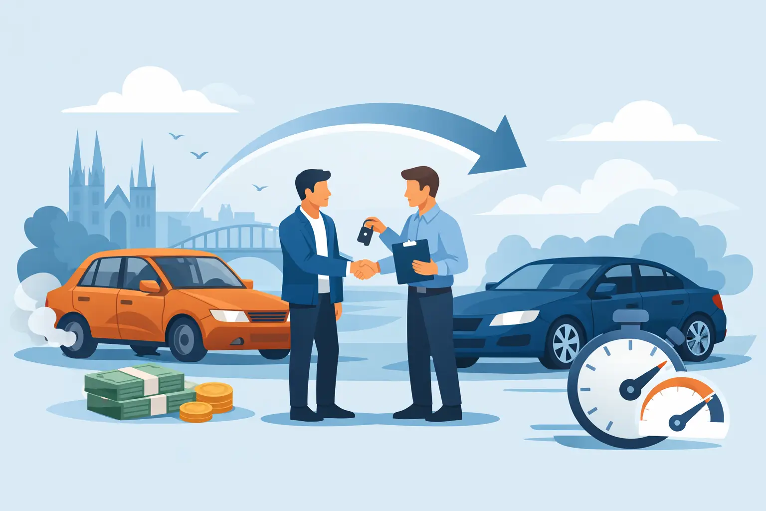 Sell My Old Car Peterborough Fast