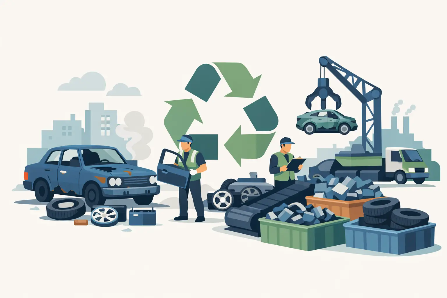 How to Recycle an Old Car Properly