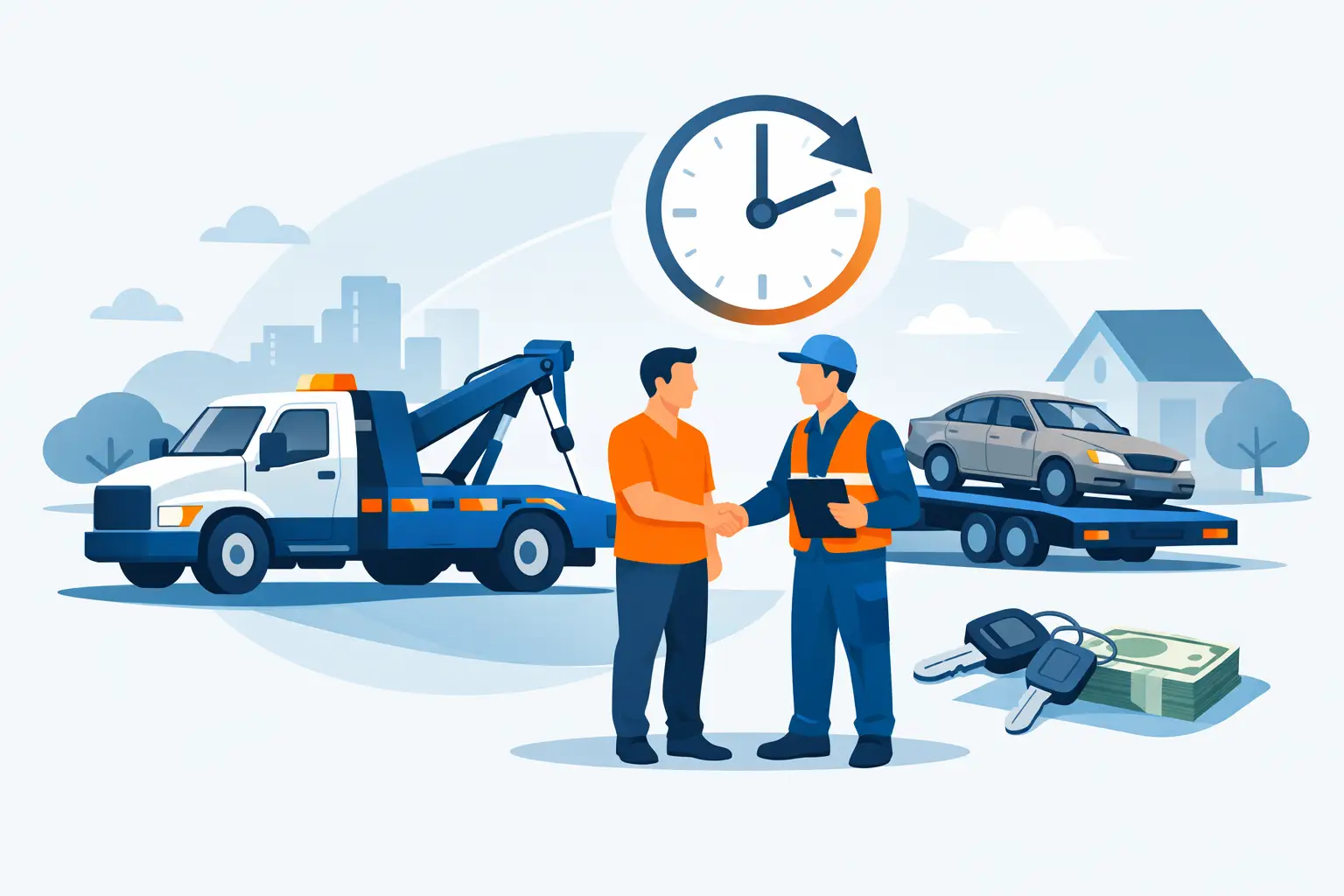 Same Day Vehicle Removal Example Explained