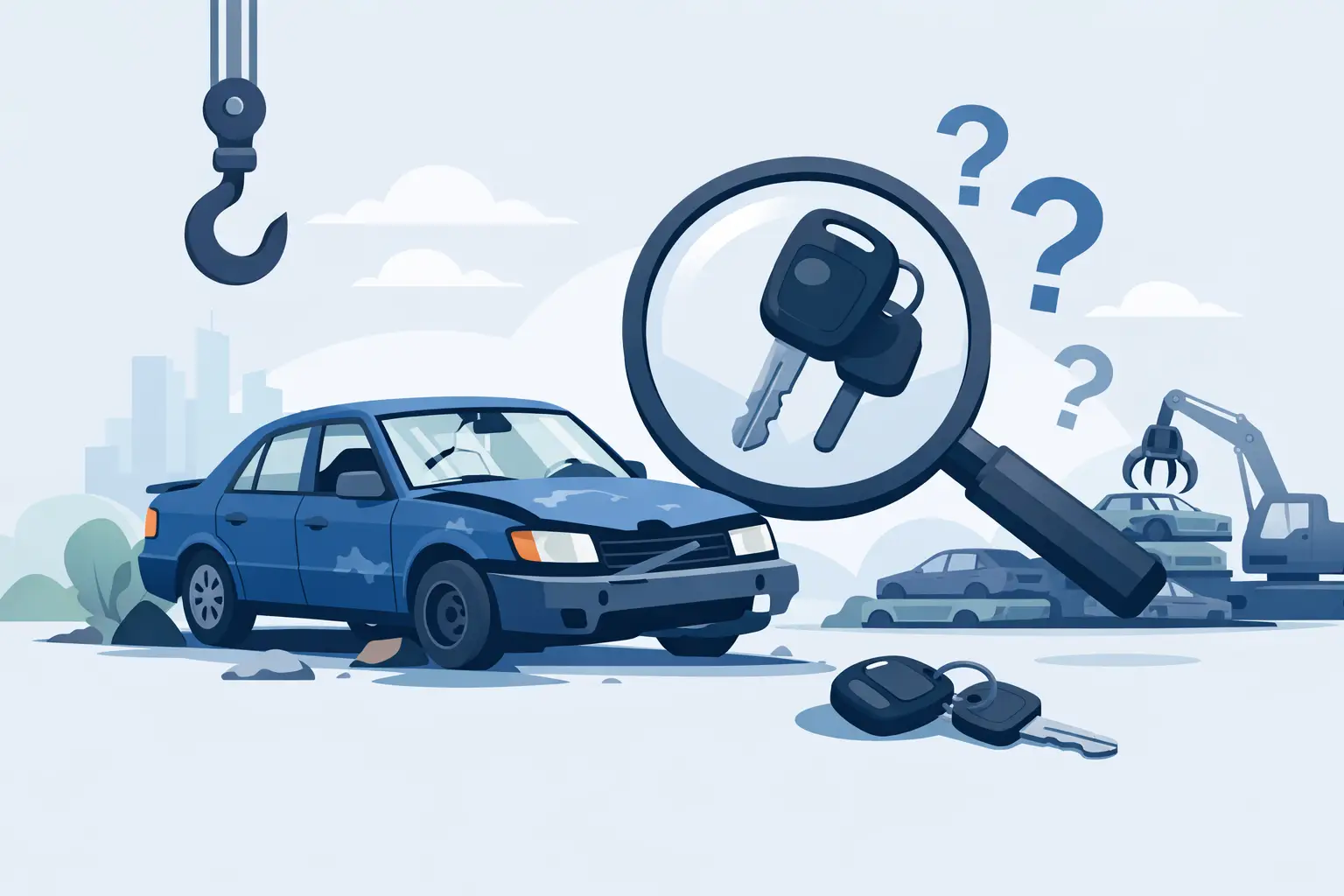 Can I Scrap a Car With No Keys?