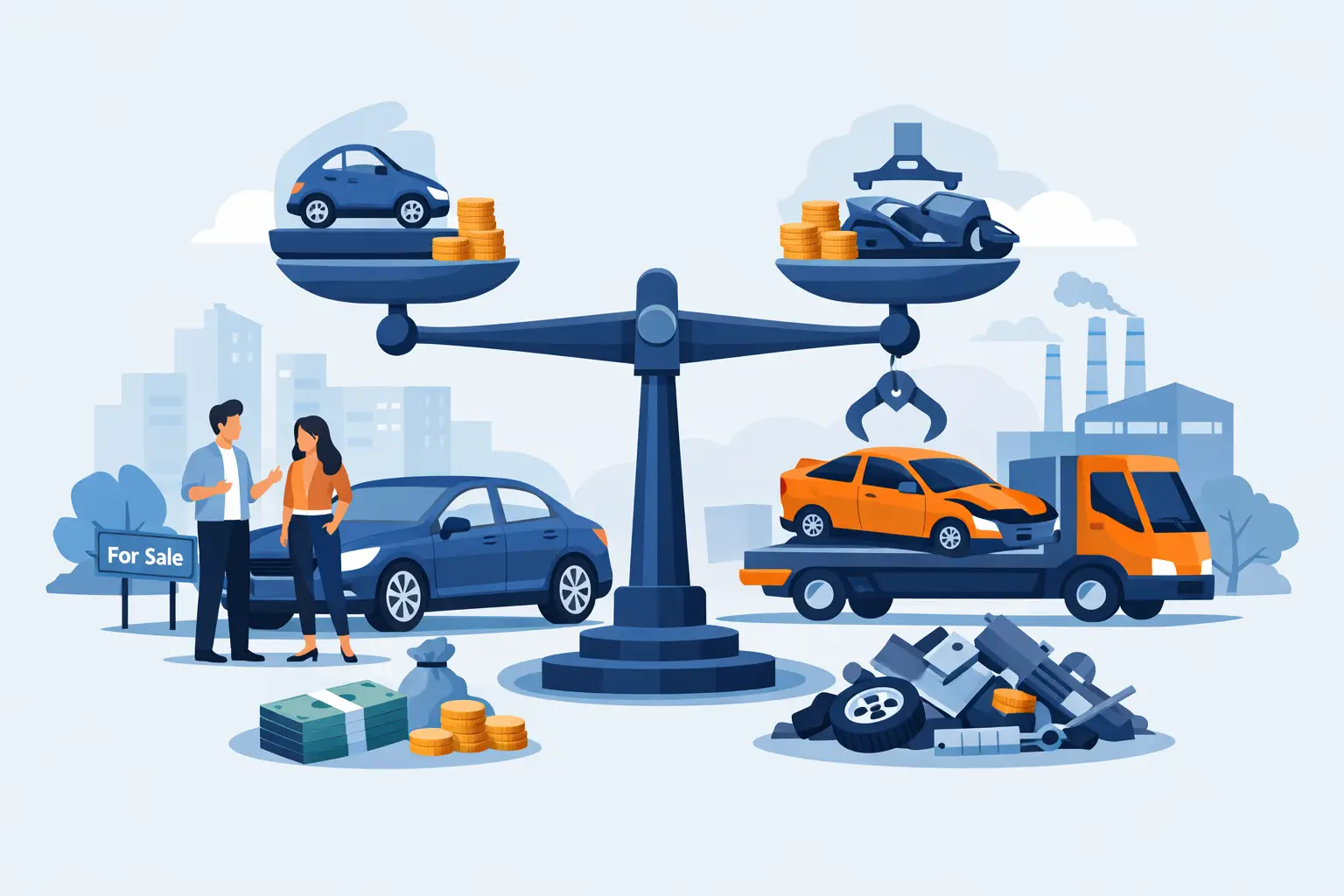 Private Sale or Scrappage: Which Pays More?