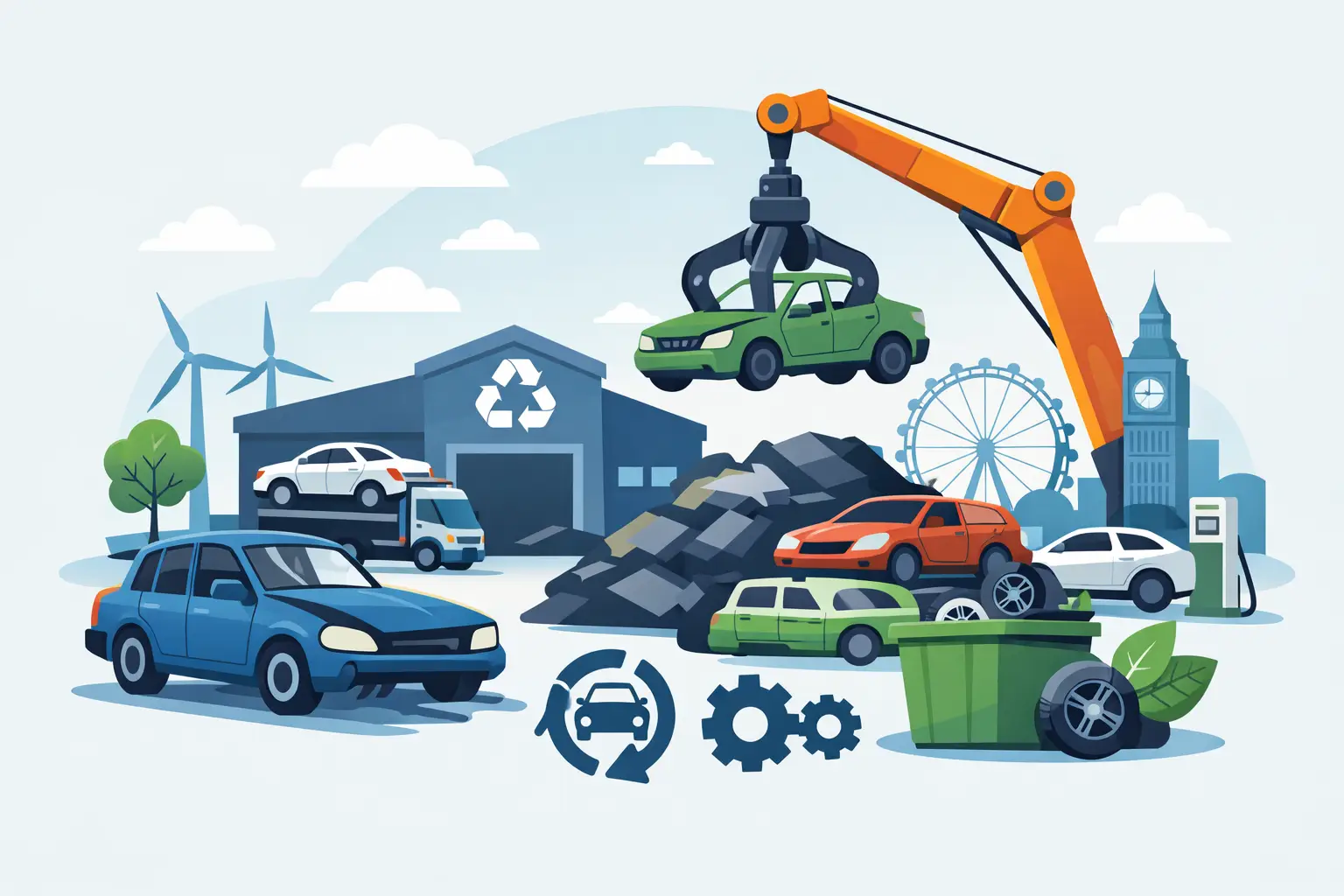 A Clear Guide to Car Recycling Rules UK