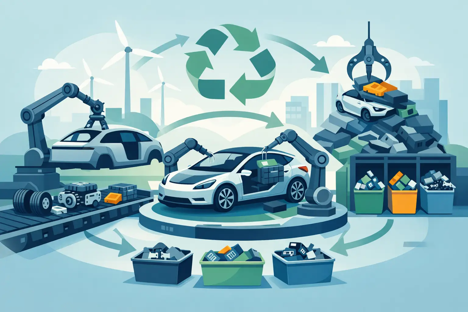 Future Car Recycling Process Explained