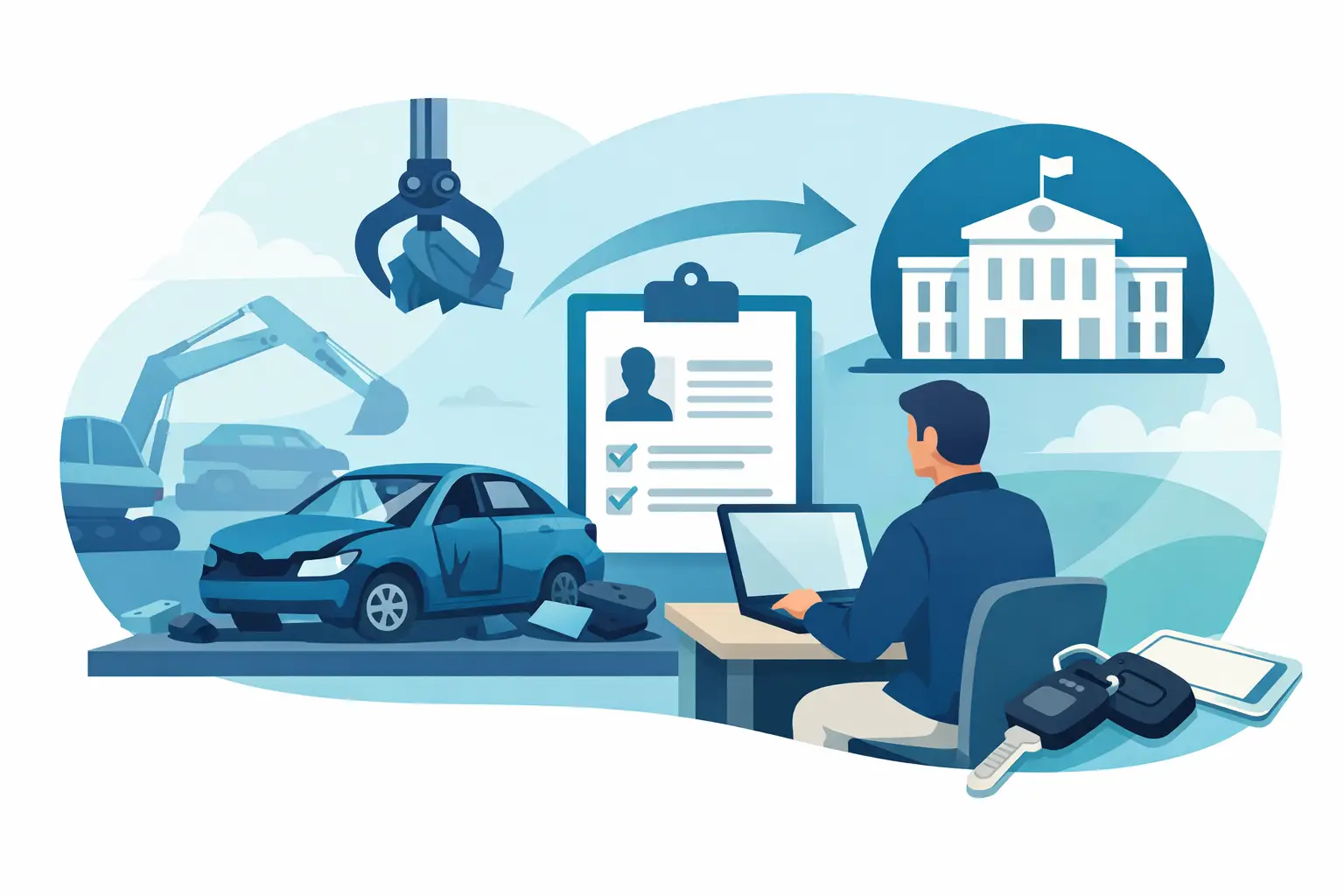 Who Notifies DVLA After Scrapping a Car?